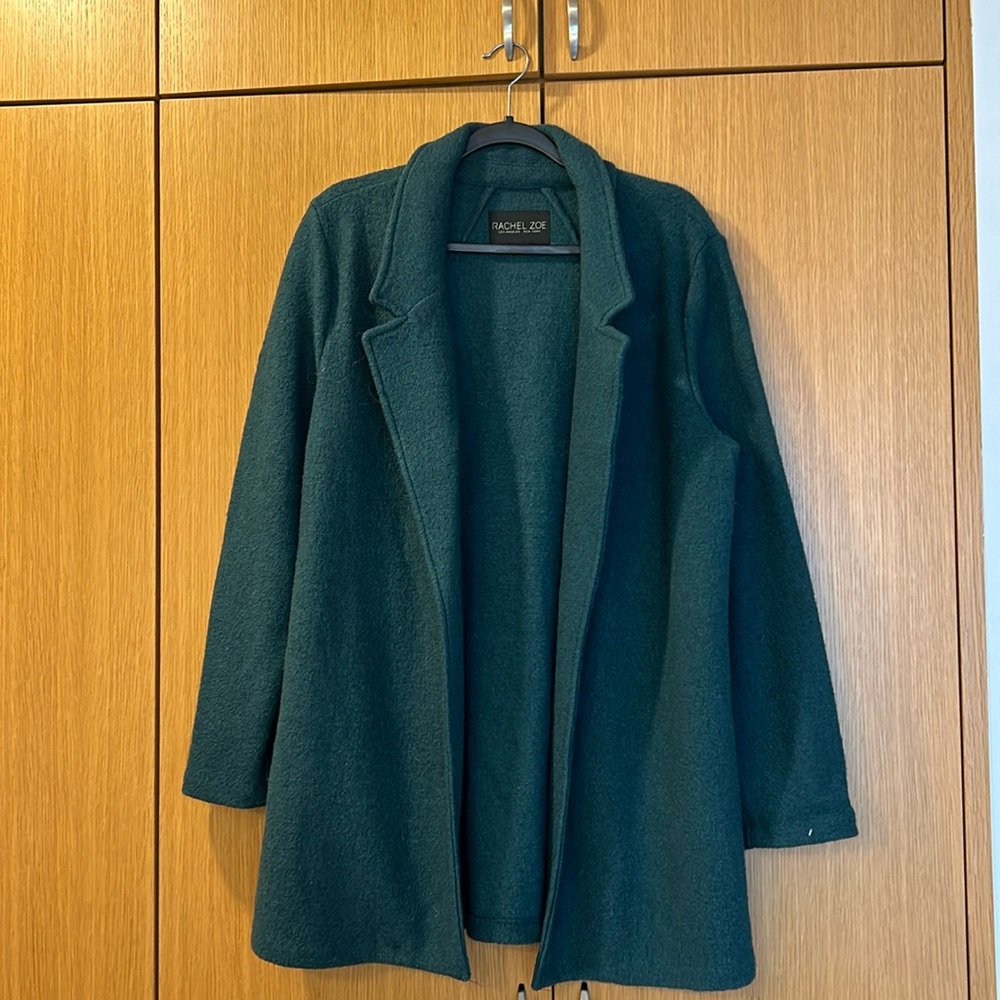 Rachel Zoe Jacket. Hunter Green.